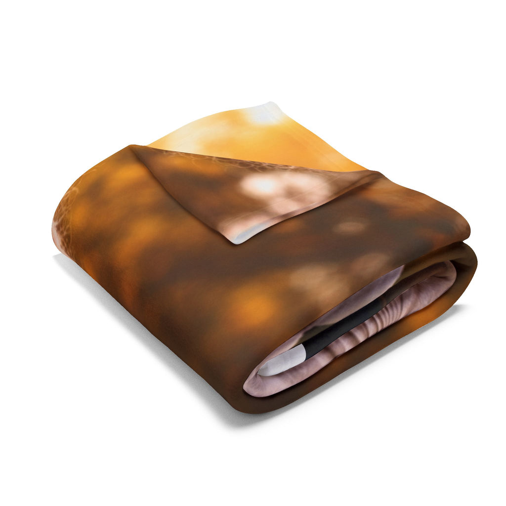 Personalized Photo Fleece Blanket — Custom Family Picture Throw