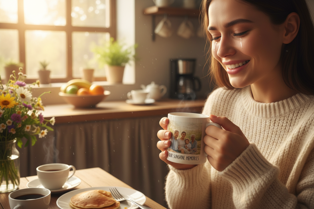 Custom Photo Mug emotional gift moment