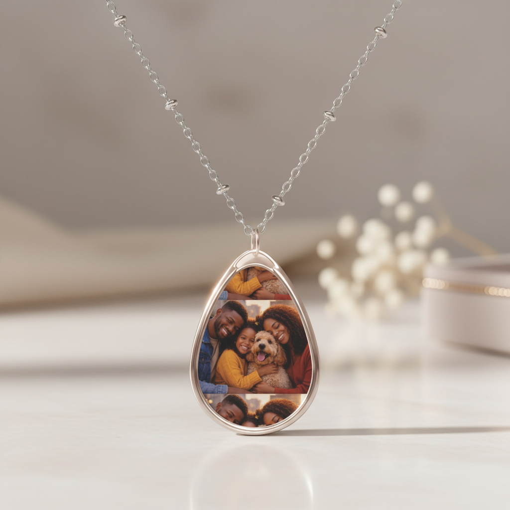 Enhanced Photo Necklace Image 1
