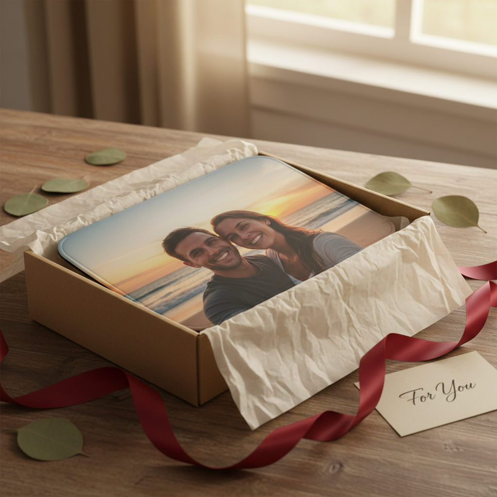 Mouse pad gift box